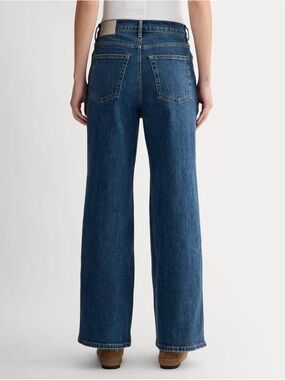 Everlane Way High Sailor Jean in Vintage Indigo - 32S
